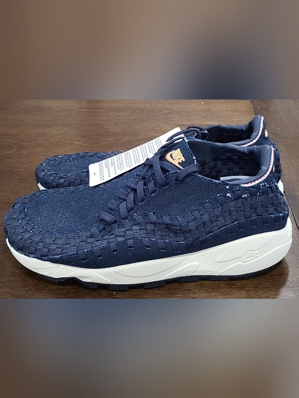 Nike Air Footscape Woven "Dark Denim / Raw Denim" Women's